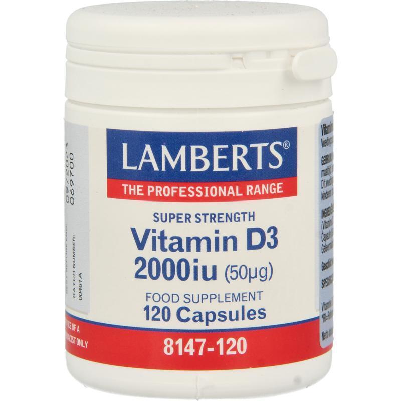 Vitamine D3 2000IE 120 Capsules