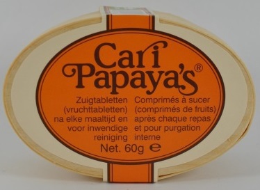 Cari Papayas Zuigtabletten 60 stuks