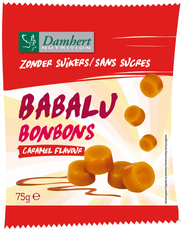 Babalu Bonbons Zonder Suikers 75 Gram
