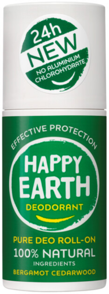 Happy Earth Deoroll Bergamot 75ml