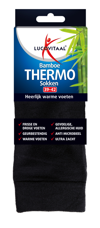 Thermosok Bamboe 39-42 1paar
