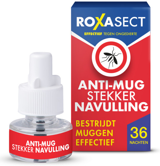 Roxasect Anti-Mug Stekker Navulling 1 stuk
