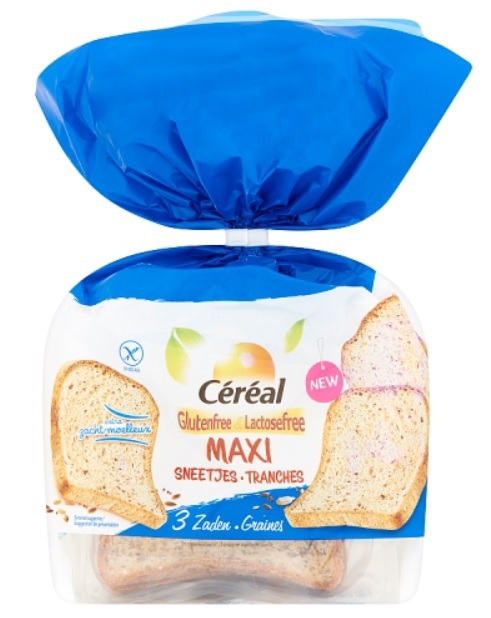 Maxi Brood Sneetjes Meergranen 350gr