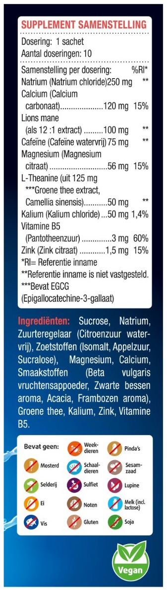 Lucovitaal Elektrolyten Pre Performance Sachets 10st