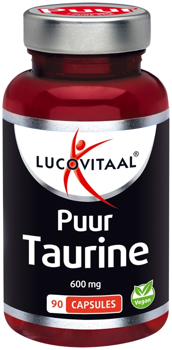 Lucovitaal Taurine Puur 600 mg 90 Capsules