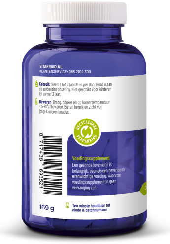 Vitakruid Magnesium Sport 90 Tabletten