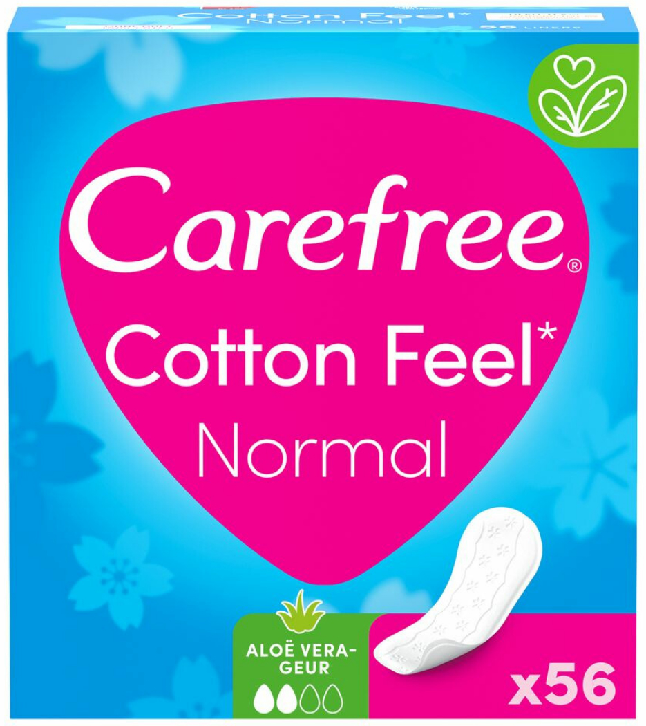Care free Cotton Feel Inlegkruisjes Normal 56st