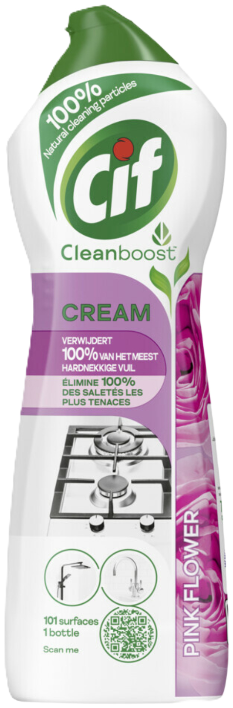 Cream Pink Flower 750 ML