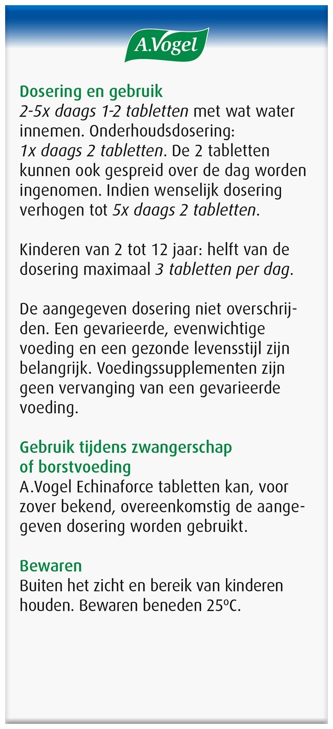 A.Vogel Echinaforce tabletten 200 Stuks