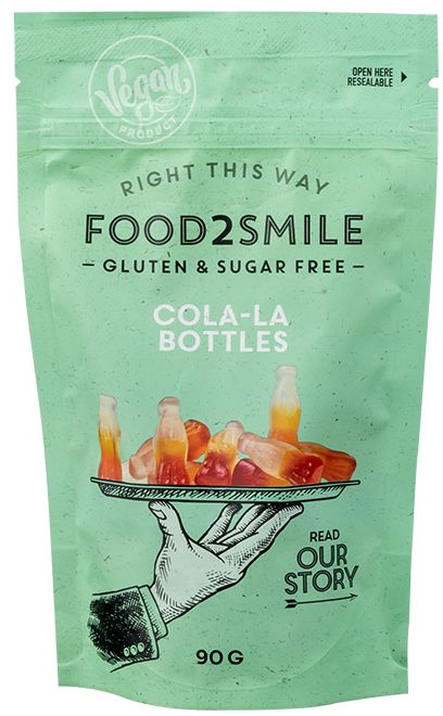 Cola-la flesjes Suiker- en Lactosevrij 90g