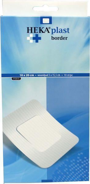 HEKA Klein Border 10 cm x 20 cm Steriel 10 stuks