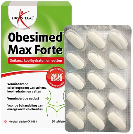 Lucovitaal Obesimed Max Forte 30 tabletten