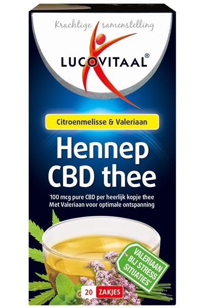 Hennep CBD Thee 20 zakjes