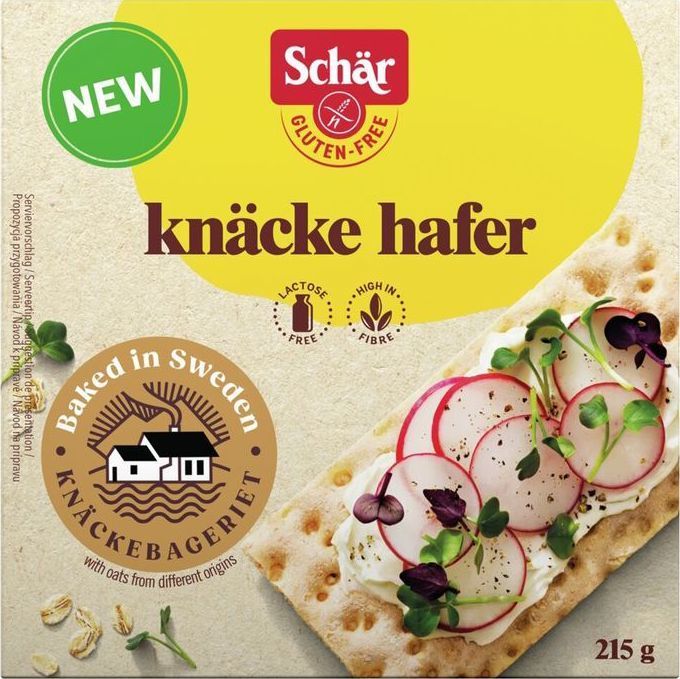 dr. schar Knackebrood Haver Glutenvrij 215 Gram 215gram
