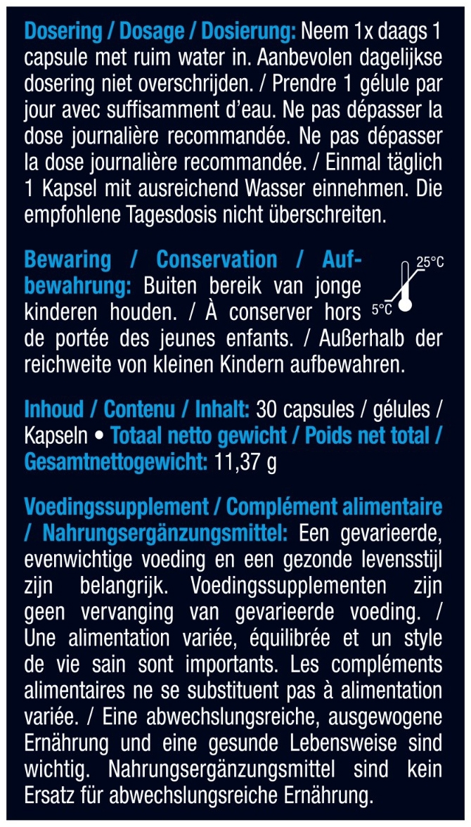 Lucovitaal Lactoferrine 100% 30 Caps