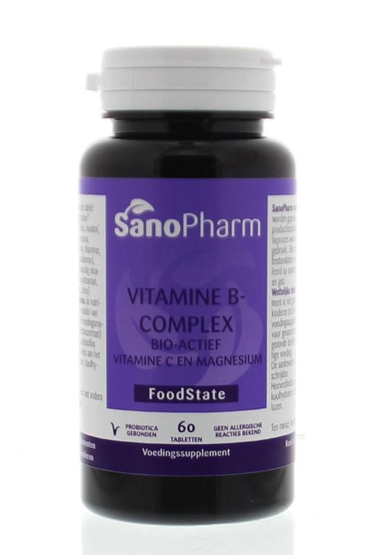 Vitamine b complex & c & magnesium 60tab
