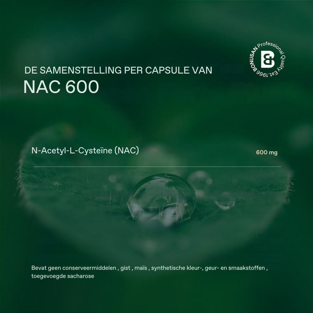 Bonusan NAC 600 60 Capsules