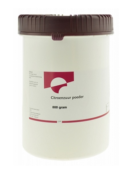 C.P. CITROENZUUR POEDER 800 GR 800GR