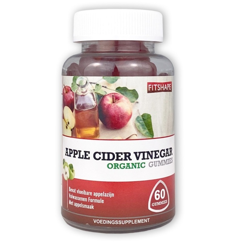 Apple Cider Vinegar Organic Gummies 60 Stuks