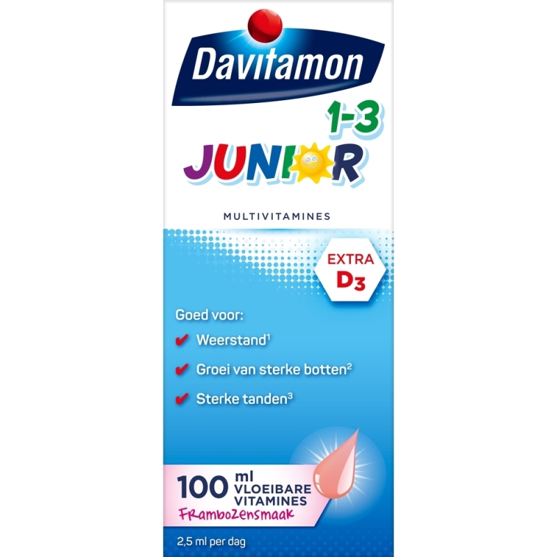 Junior 1-3 Vloeibare Vitamines 100ml
