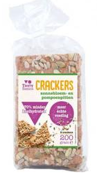 Cracker Zonnebloem- en Pompoenpitten 200 gram
