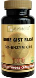 Rode Gist Rijst Co Enzym Q10 100 vegicapsules