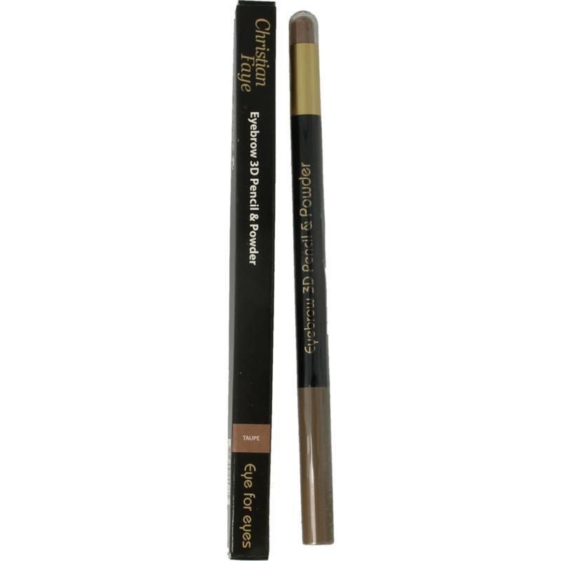 Eyebrow 3D pencil & powder taupe 1G