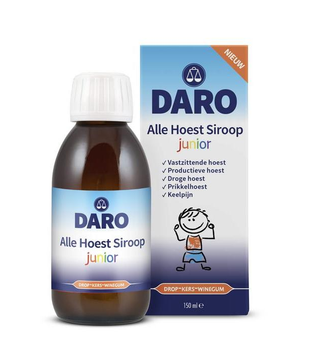Daro alle hoest siroop junior@ 150ml