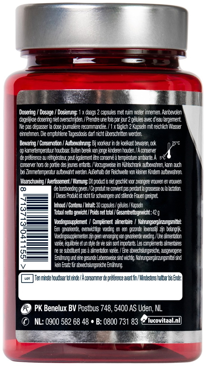 Lucovitaal Super Visolie Omega 3 30 capsules