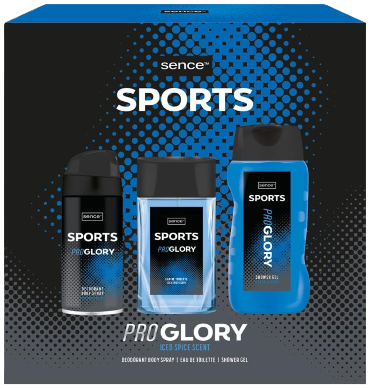 Sence Active Sport Giftset 3pcs For Men Pro Glory 1 stuks