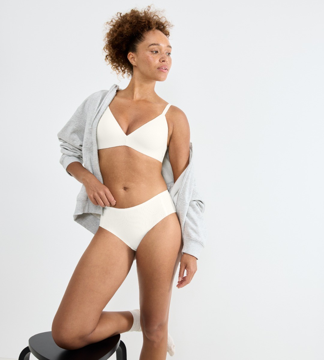 Sloggi ZERO Feel Dames Pure Hipster Silk White