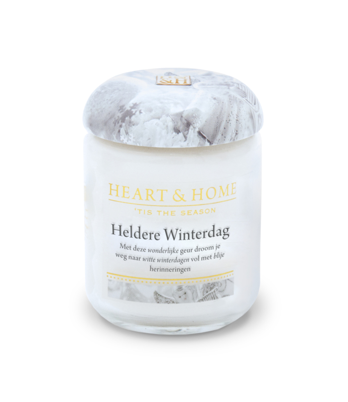 Middelgrote Geurkaars - Heldere Winterdag 1st