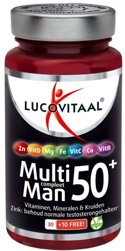 Multi Compleet Man 50+ 40 tabletten