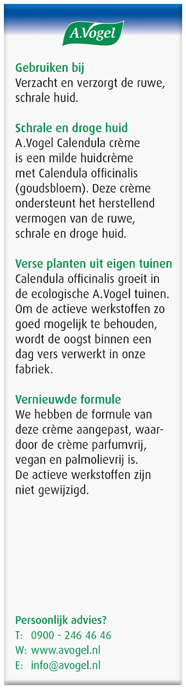 A.Vogel Calendula schrale huid crème 30G