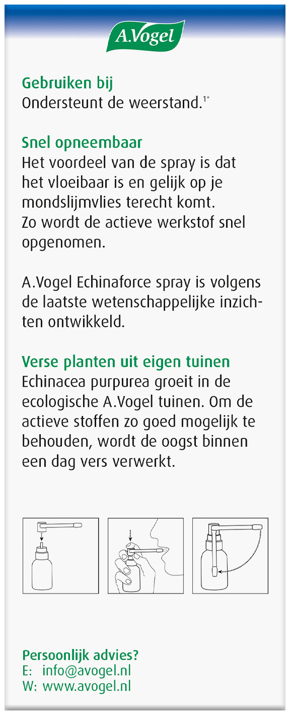 A.Vogel Echinaforce Immuunspray 30ML