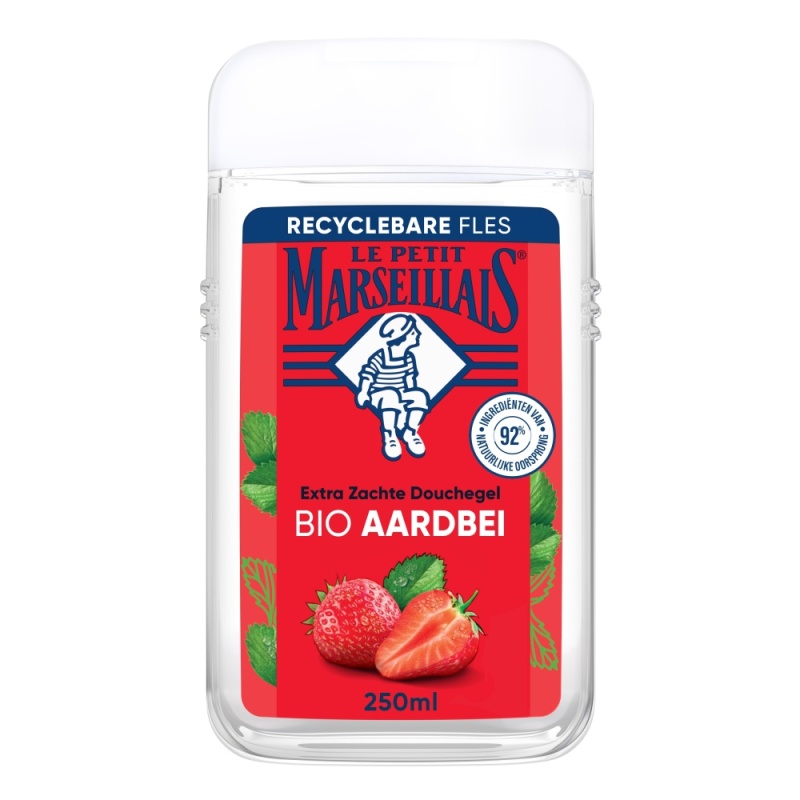 Douche Gel Aardbei 250 Ml 250ml