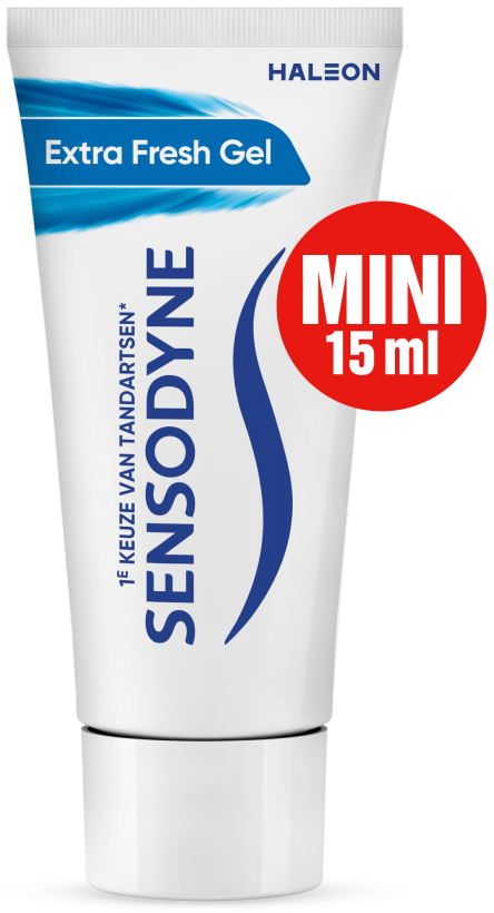 Sensodyne Tandpasta Extra Fresh Gel Mini 15 ML