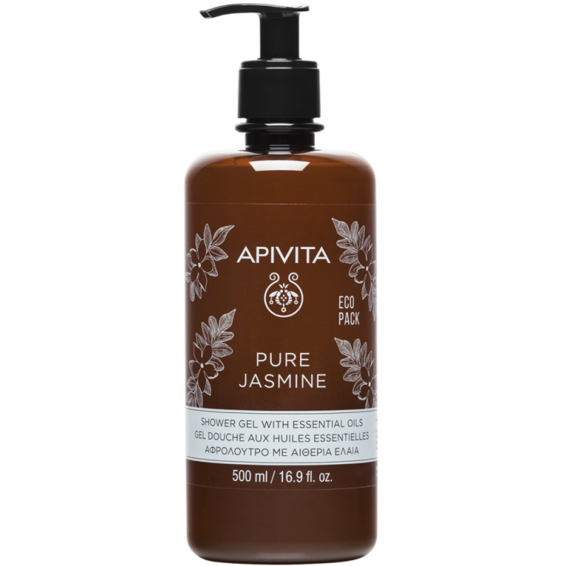 Apivita Pure Jasmin Douchegel met Essentiële Oliën 500ml