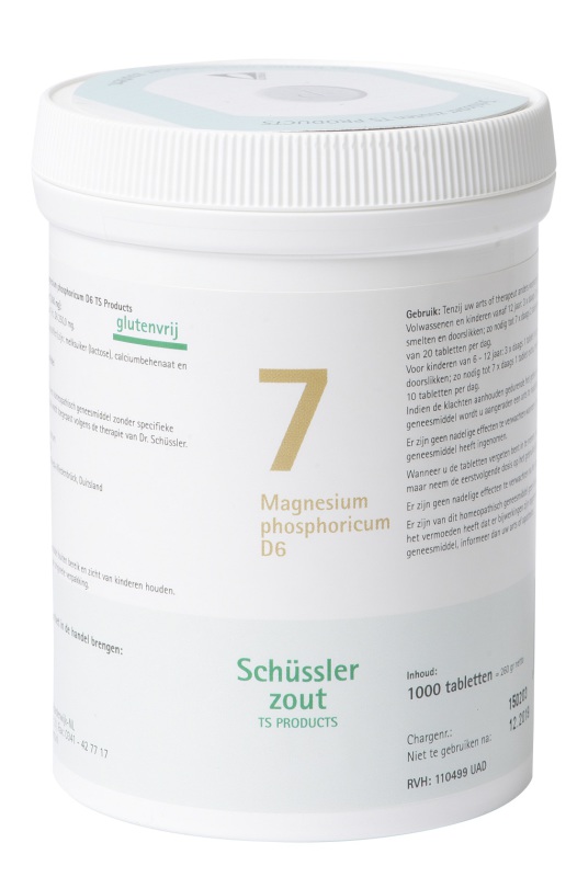 Pfluger Schussler Celzout 7 Magnesium Phosphoricum D6 1000 tabletten