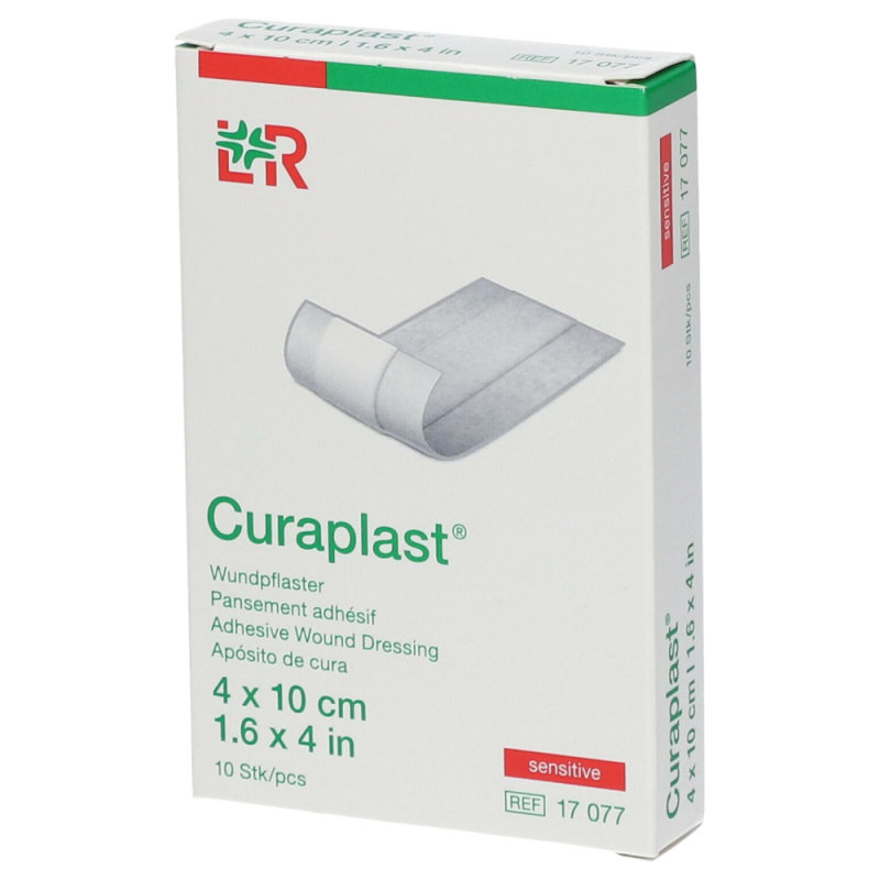 Senstive wondpleister 4 x 10 cm 10 stuks