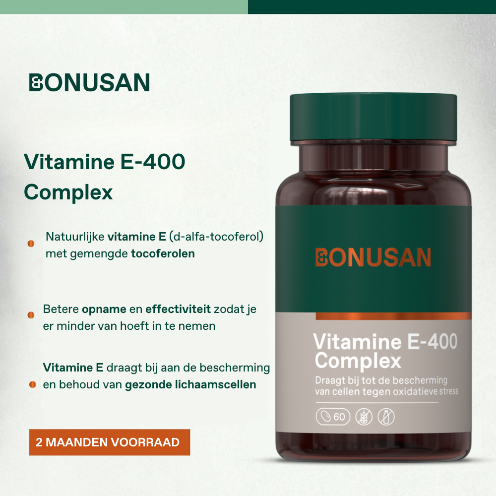 Bonusan Vitamine E-400 Complex 60 Softgels