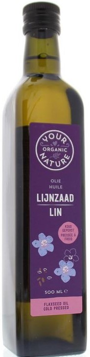 Lijnzaadolie Bio 500ml