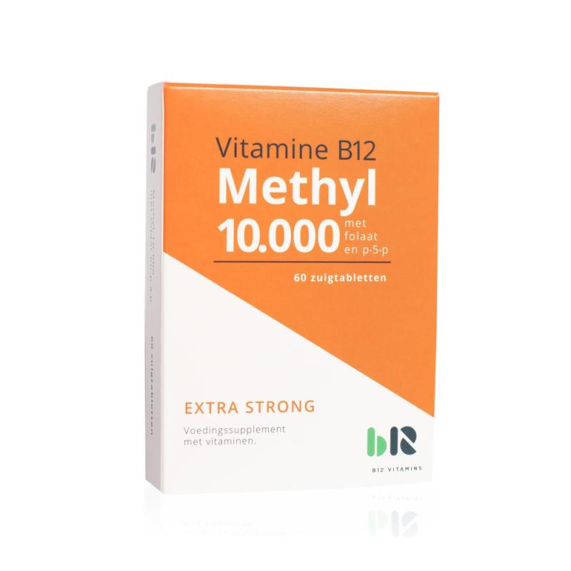 Methyl 10000 Met Folaat 60 Zuigtabletten