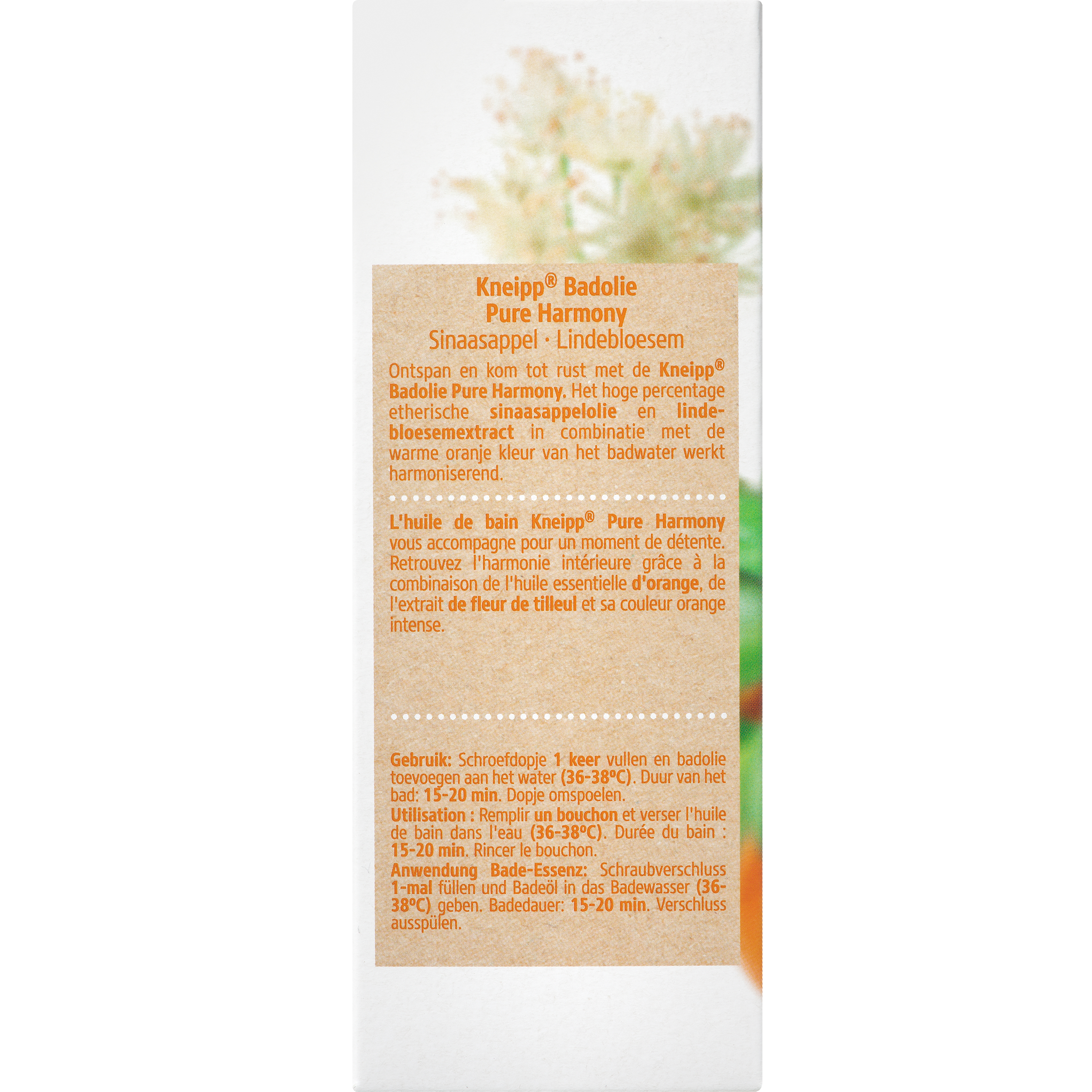 Kneipp Badolie Pure Harmony 100 ML