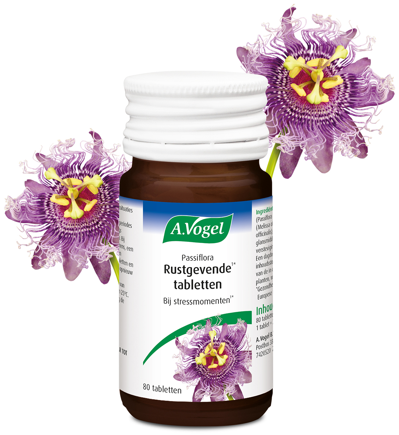 A.Vogel Passiflora Rustgevende tabletten 80 stuks