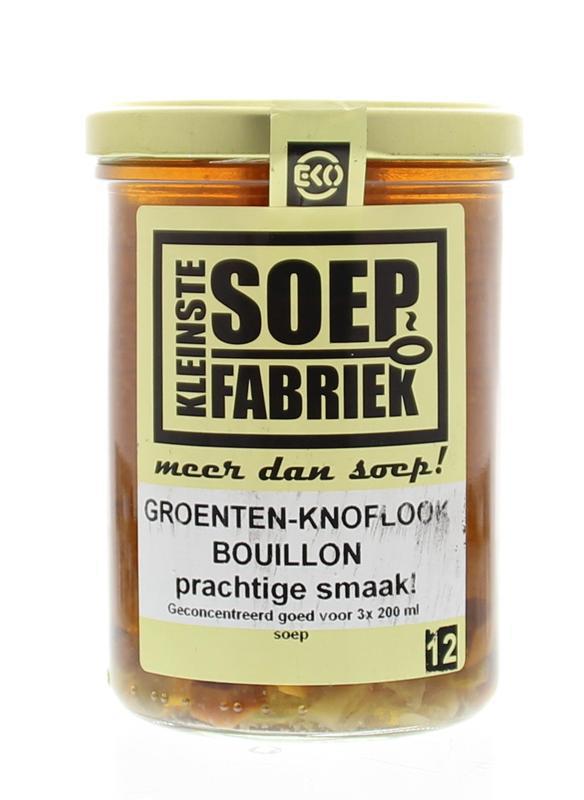 Groente knoflook bouillon 400ml