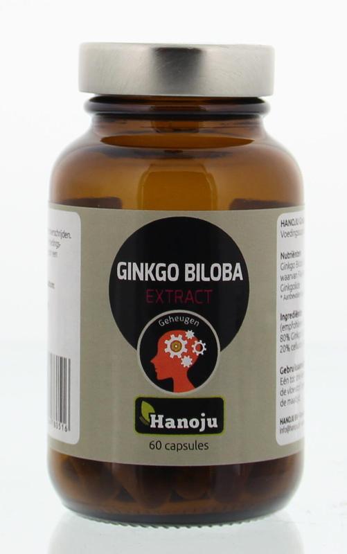Ginkgo biloba extract 400 mg 60 capsules