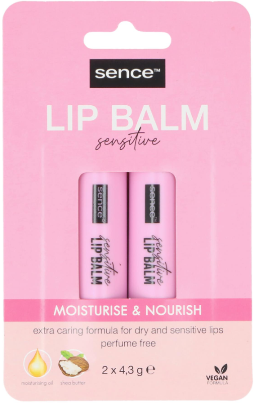 Lipbalsem Sensitive 2 Stuks
