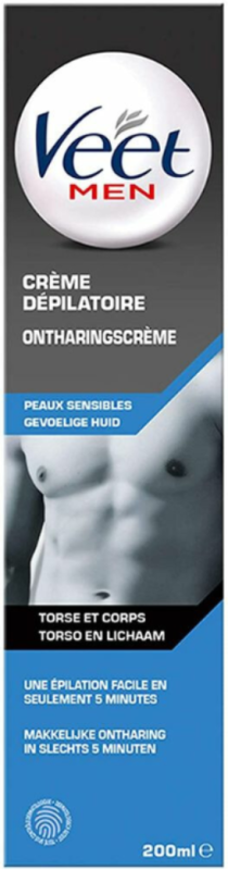 Ontharingscrème Men Sensitive 200ml