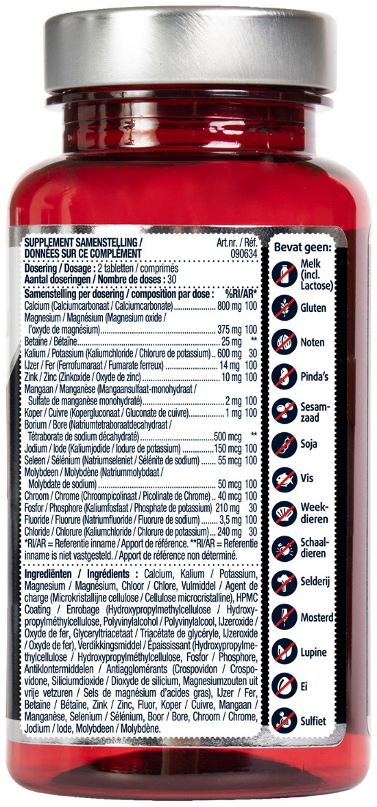 Lucovitaal Mineralen Compleet 60 tabletten